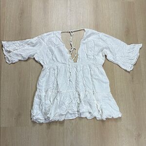 Elegant White Women's Top